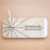 Rectangular Modern Wall Clock