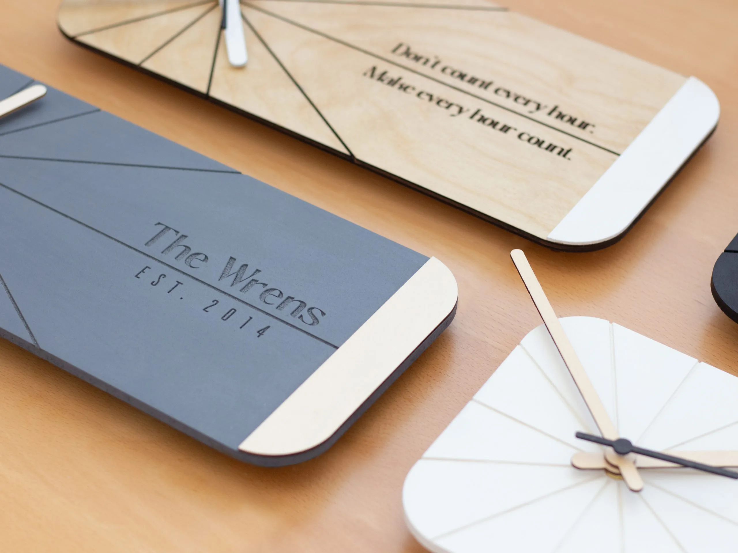 Rectangular Modern Wall Clock - Image 7