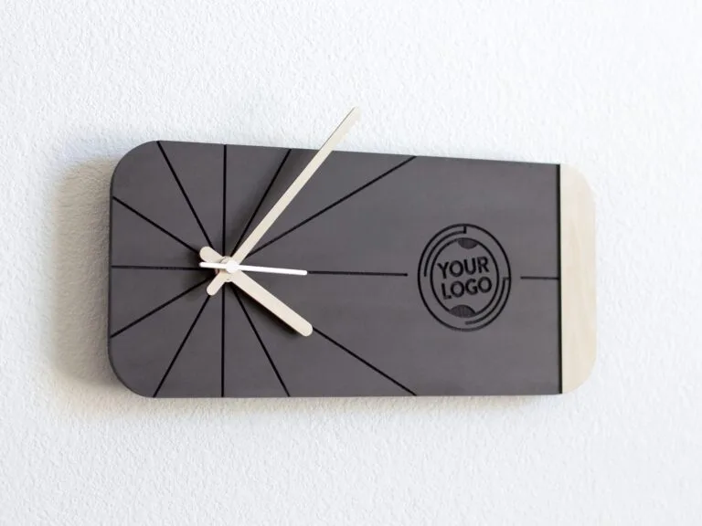 Rectangular Modern Wall Clock - Image 6
