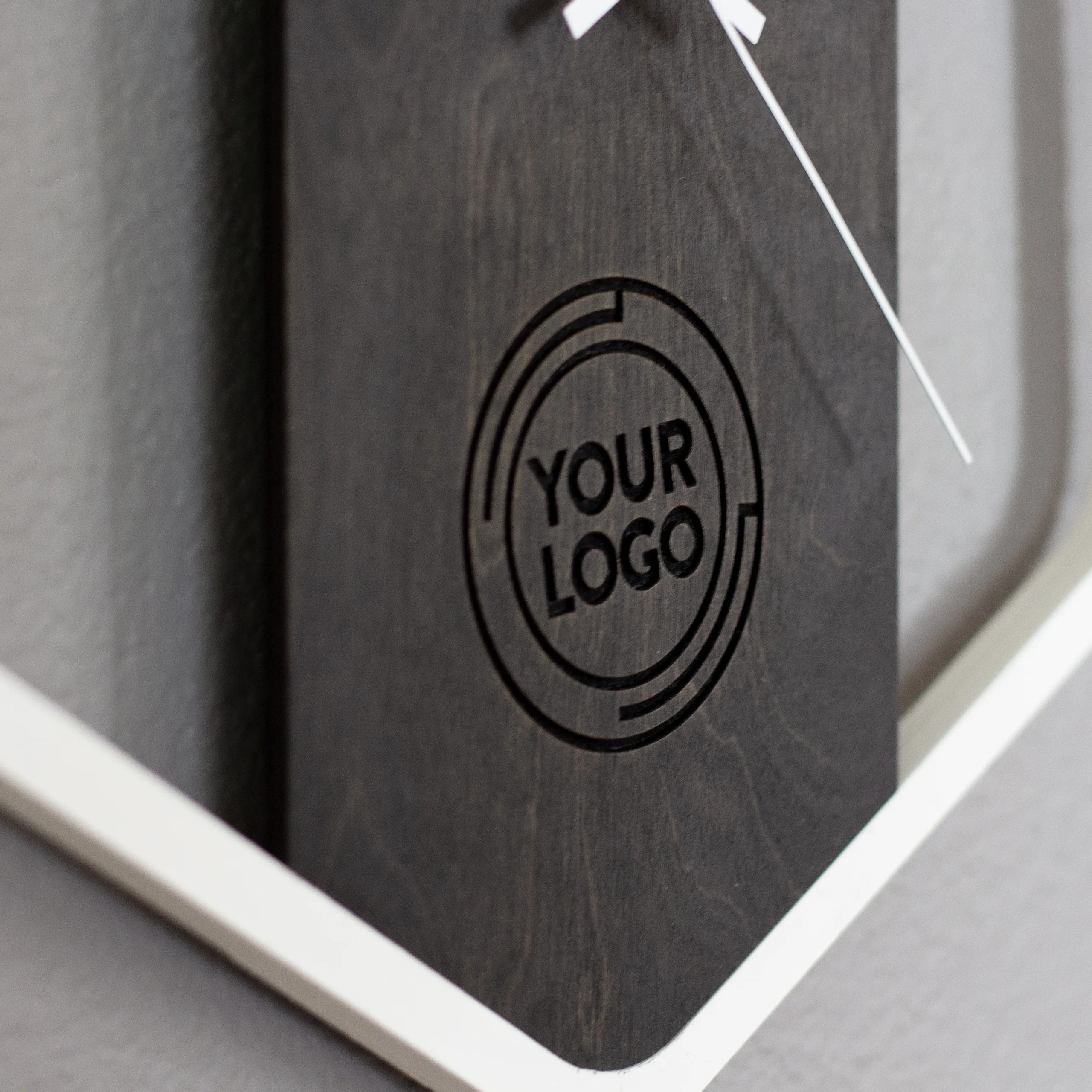 Personalized Minimalist Hexagon Clock - Image 4