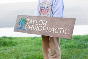 Custom Wood Laser Cut Sign with Business Logo