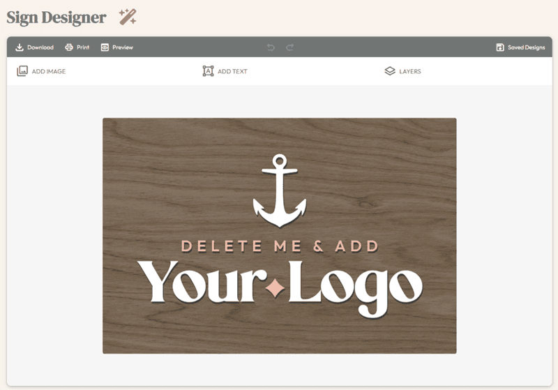 Sign Designer - Lighthouse Laser Co.