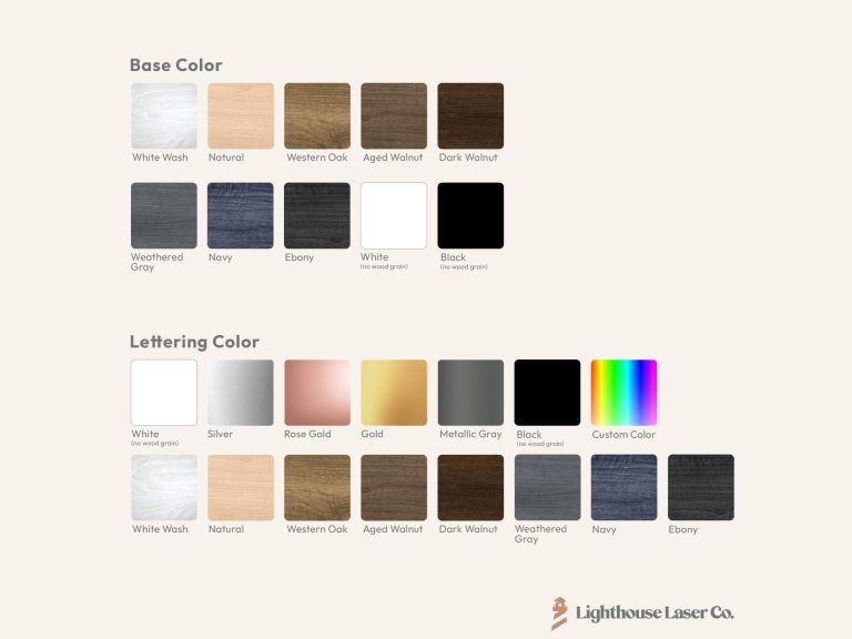 kids bedroom or nursery or playroom sign color options