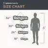 kid's or toddlers nursery sign size guide