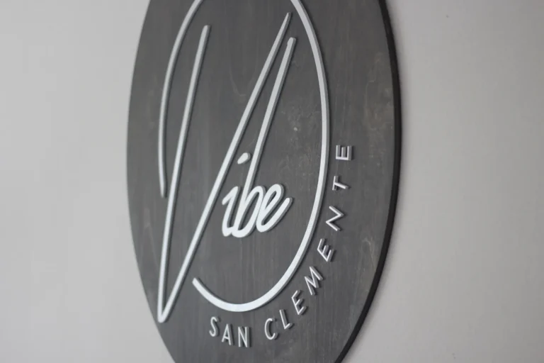 Custom Salon Signs: Weathered Grey Wood Signage for Hair and Beauty Studios