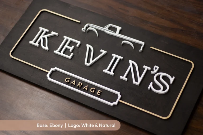Custom Garage Signs: Wood Signage for Workshops, Shops and Man Caves