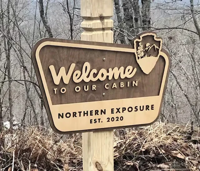 Park Style Signs in the Wild: Customer Photos From Cabins, Ranches and Camps